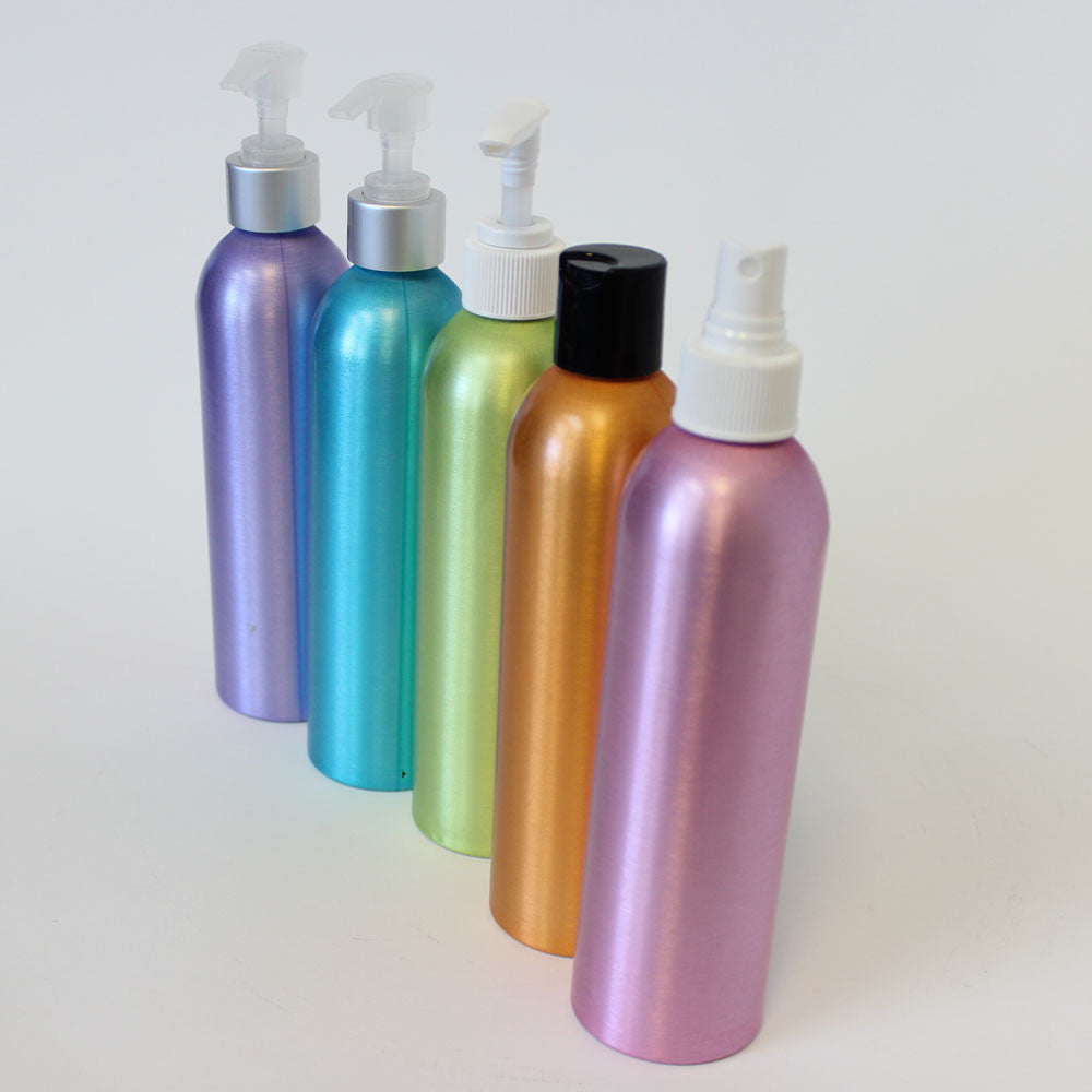 Specialty bottles, pumps, and PET
