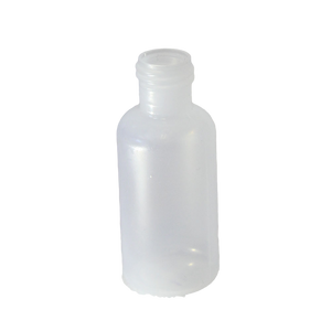 1/2 oz Boston Round bottle LDPE with a 15-415 neck in natural
