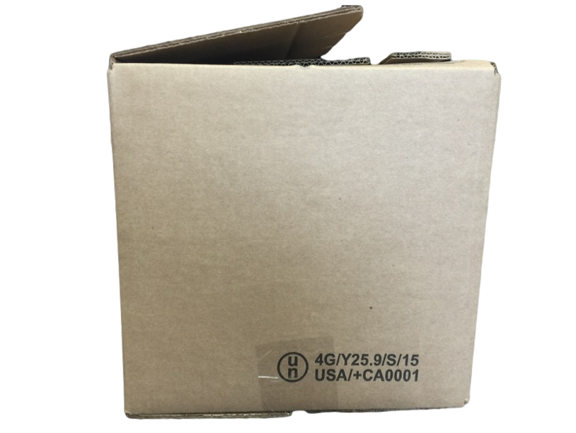 Bottle gallon round HDPE 38 mm 4/1 reshipper UN# 4G/Y25.9/S NATURAL