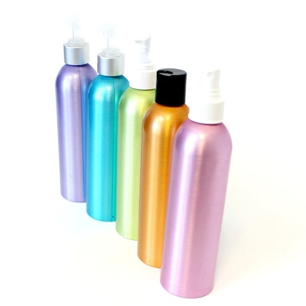 Specialty bottles, pumps, and PET
