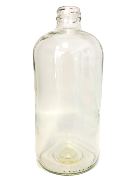 Bottle 32 oz flint glass