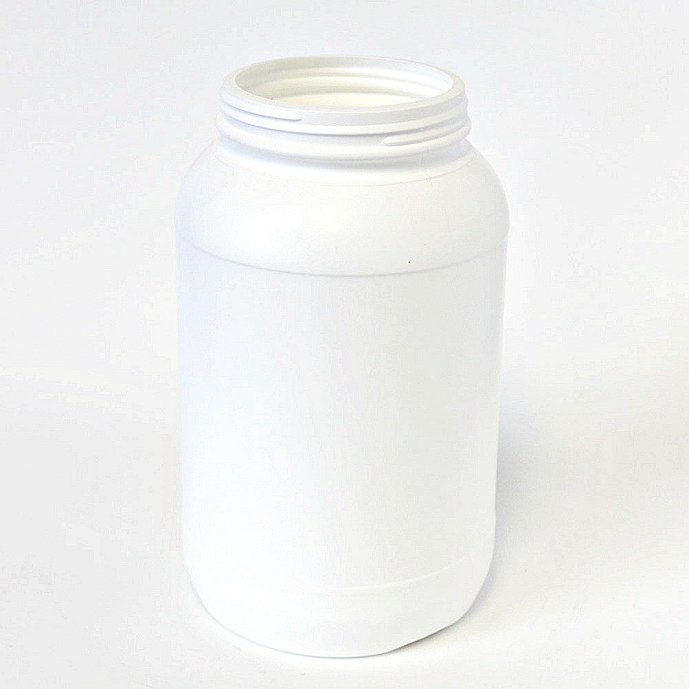 Jar gallon round HDPE 110M 4/1 reshipper Natural