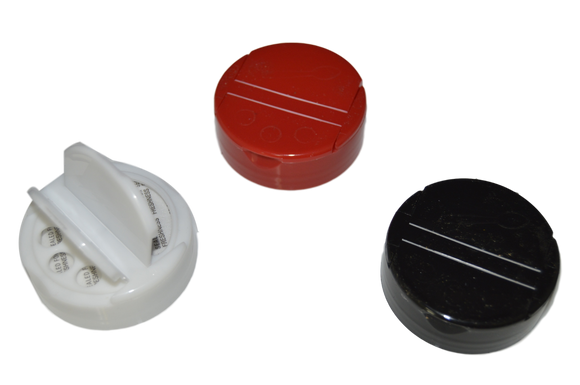 Spice CAP 53-485 FLAPMATE .200 PS FOIL LINER WHITE, BLACK, OR RED