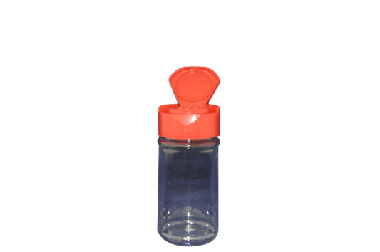 SPICE JAR 3.5OZ PET ROUND  43-485 CLEAR