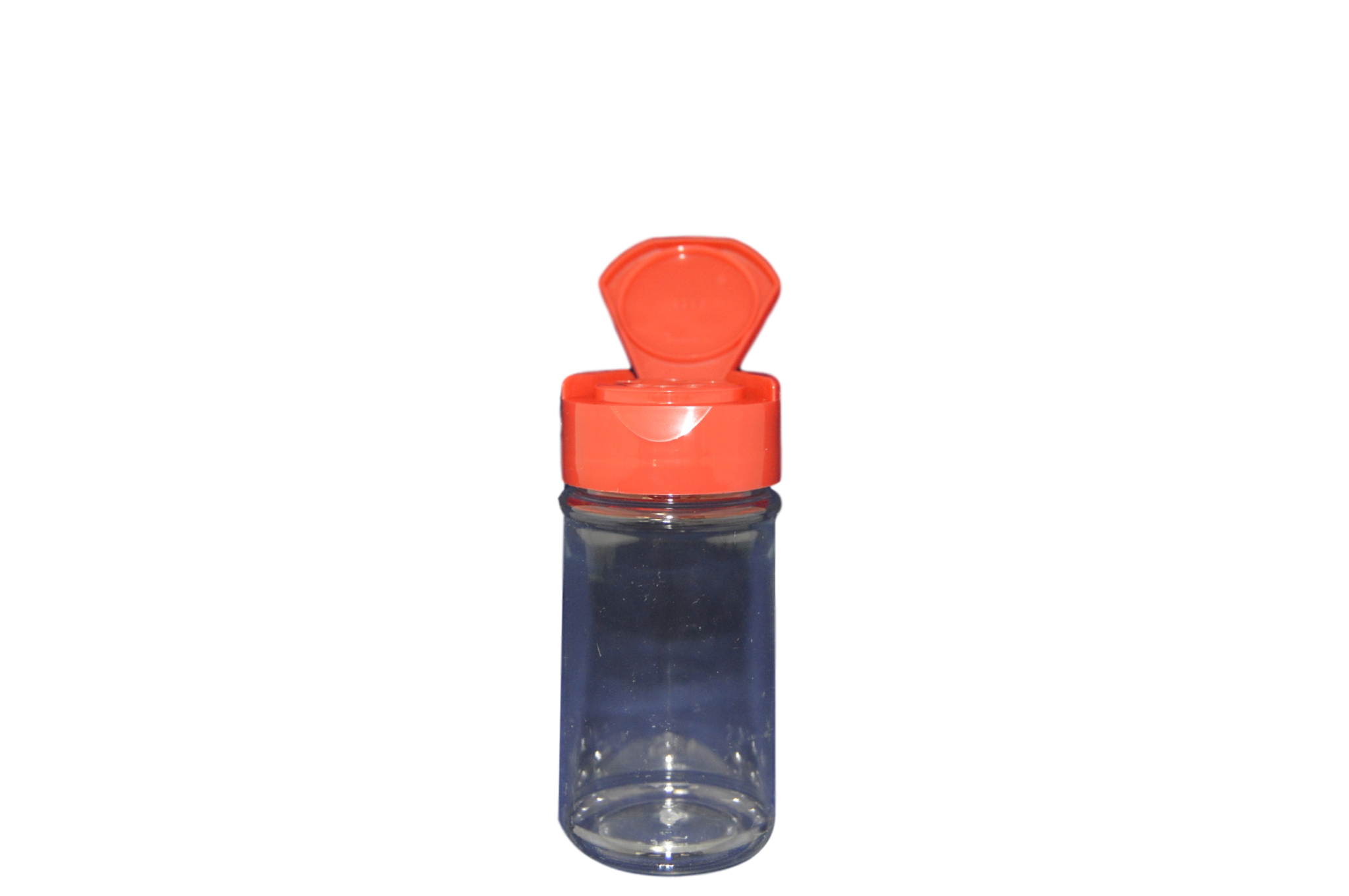 3oz Natural PP Plastic Spice Jars (White Cap) - Natural 43-485